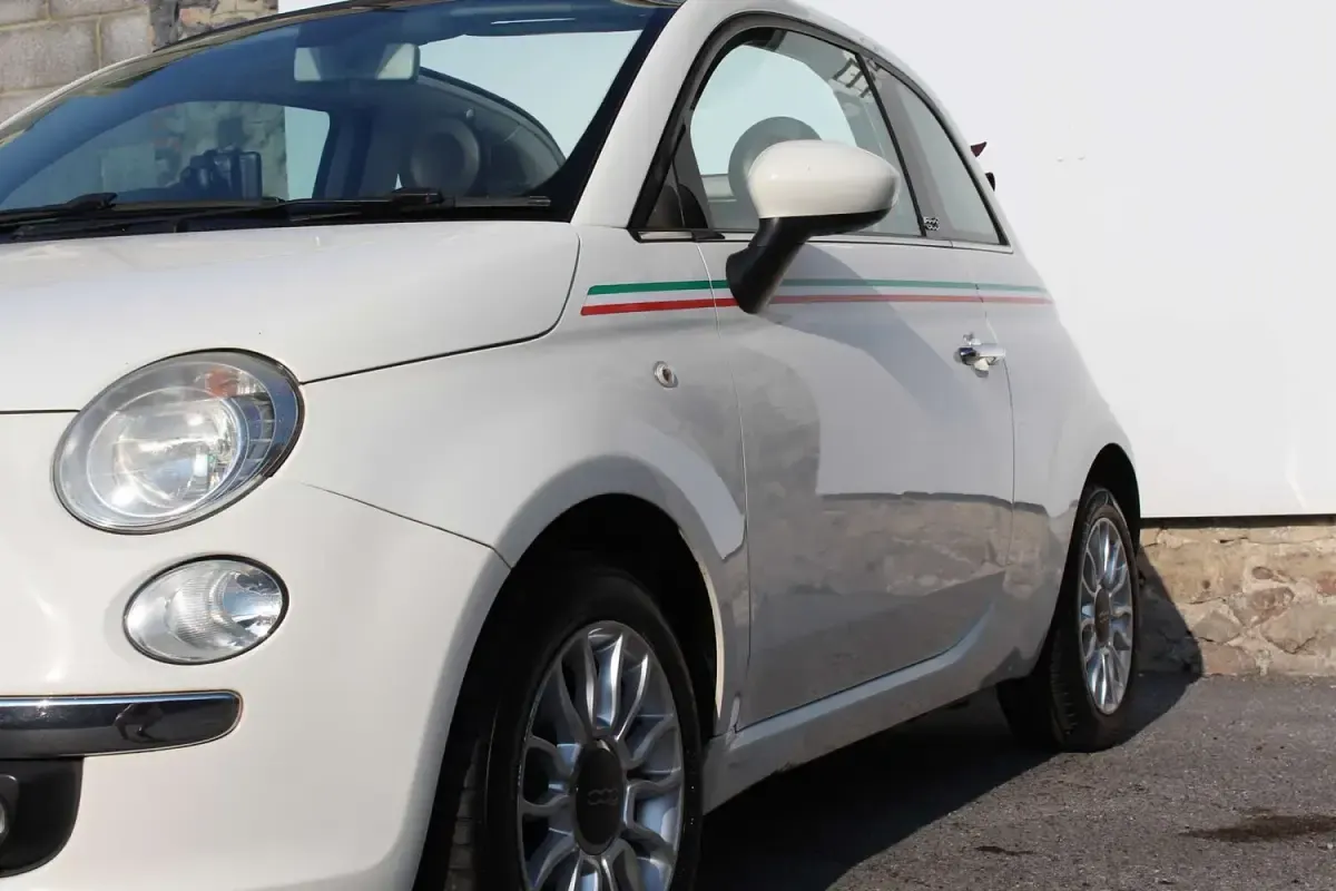 Used Fiat 500C Lounge 85 HP (62 kW) 2012 White Cabriolet