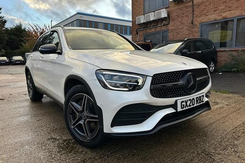 White Used 2020 Mercedes GLC300 AMG line Estate | £23,625 (Super price) - Image 1/1