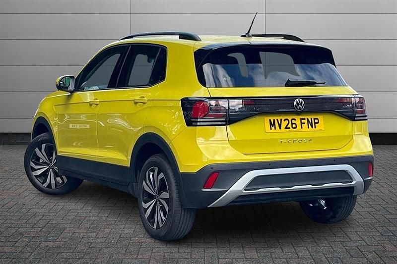 New VW T-Cross Match 95 HP (69 kW) 2026 Rubber ducky yellow SUV