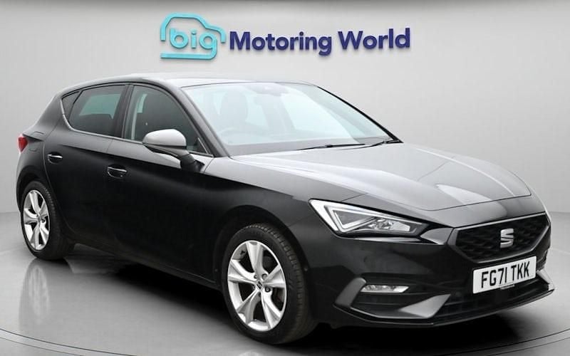 Used Seat Leon FR 131 HP (96 kW) 2022 Black Hatchback