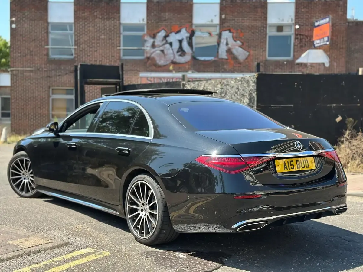 Used Mercedes S500L AMG Line Premium 2021 Black Sedan
