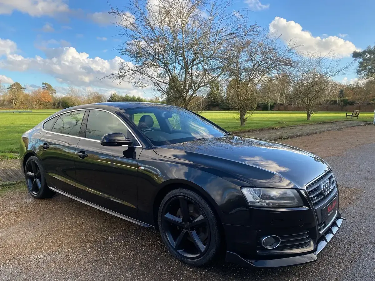 Used Audi A5 Sportback S-Line 211 HP (155 kW) 2010 Black Hatchback