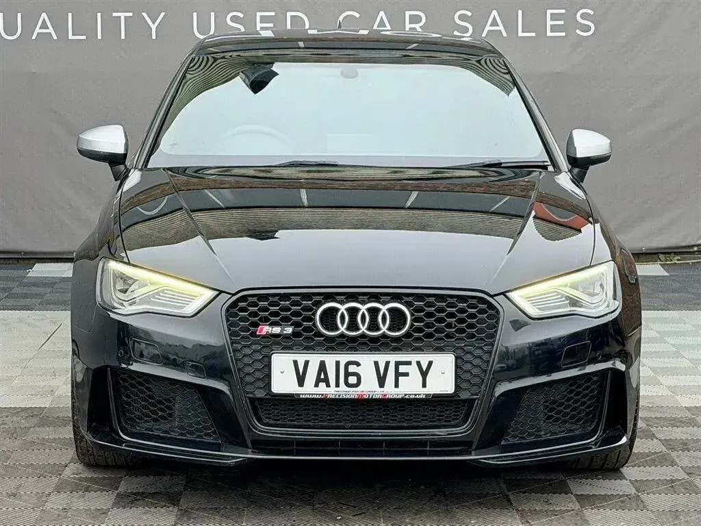 Used Audi RS3 367 HP (269 kW) 2016 Black Sedan