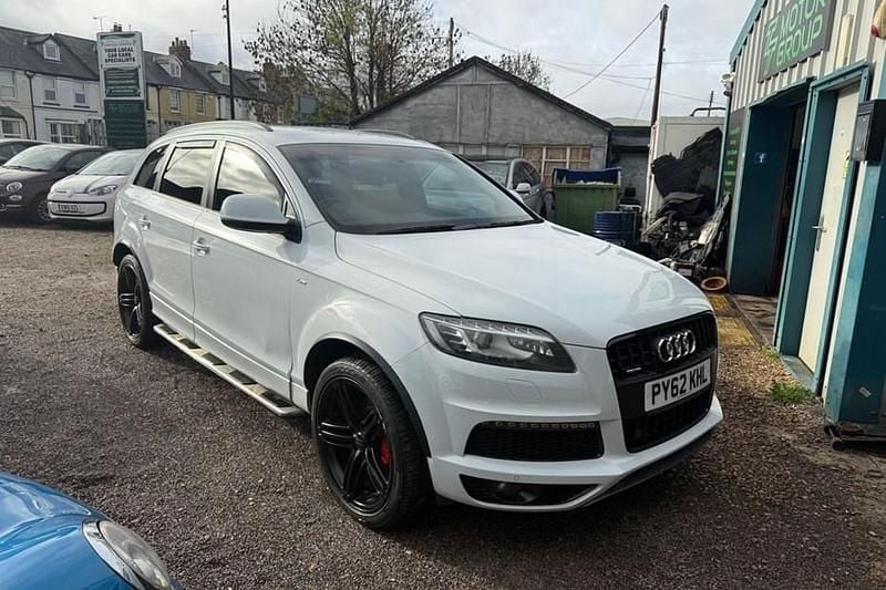 White Used 2012 Audi Q7 S-line plus SUV | £9,495 (Fair price) - Image 1/1