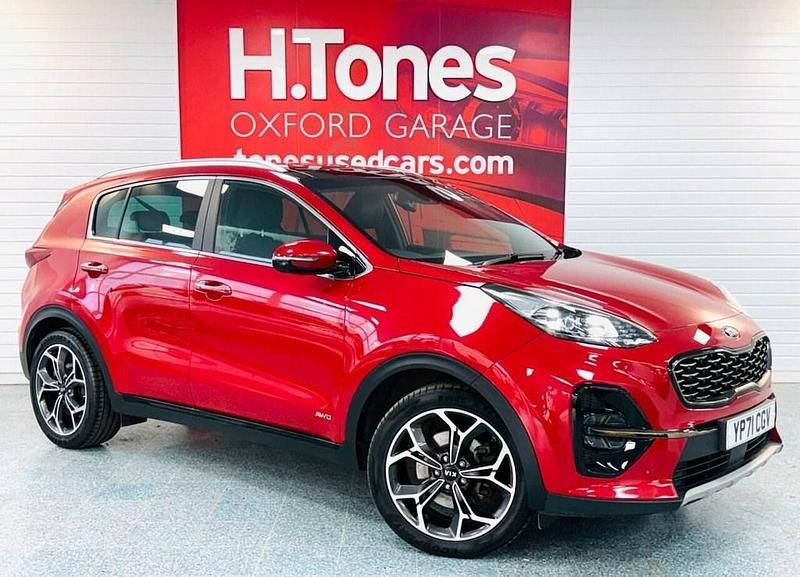 Red Used 2022 Kia Sportage GT-Line S SUV | £19,995 (Super price) - Image 1/4