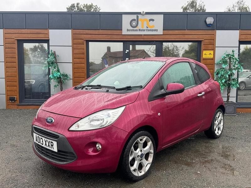 Red Used 2013 Ford Ka Titanium Hatchback | £2,895 (Fair price) - Image 1/4