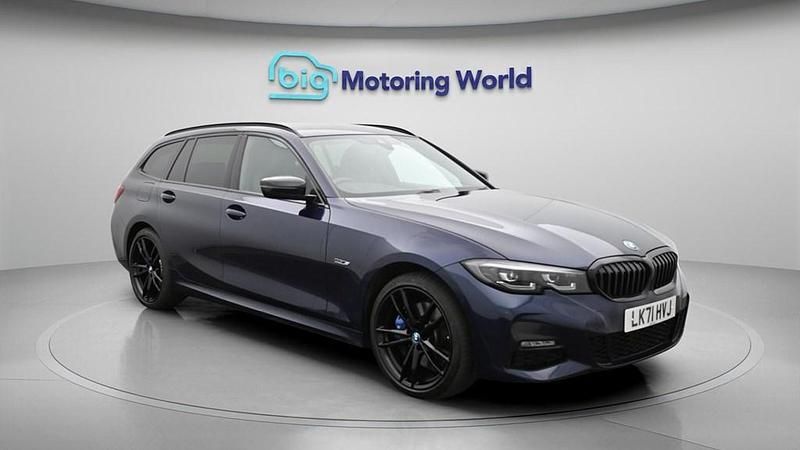 Used BMW 330e M Sport 2021 Blue Estate