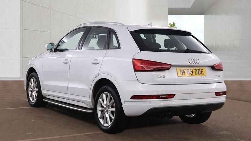 Used Audi Q3 Sport 150 HP (110 kW) 2018 Ibis white SUV