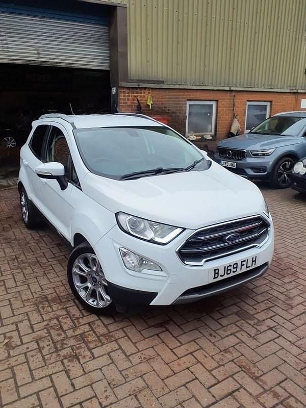 Used Ford Ecosport Titanium 125 HP (91 kW) 2019 White SUV