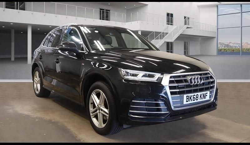 Black Used 2018 Audi Q5 S-Line SUV | £16,495 (Fair price) - Image 1/3