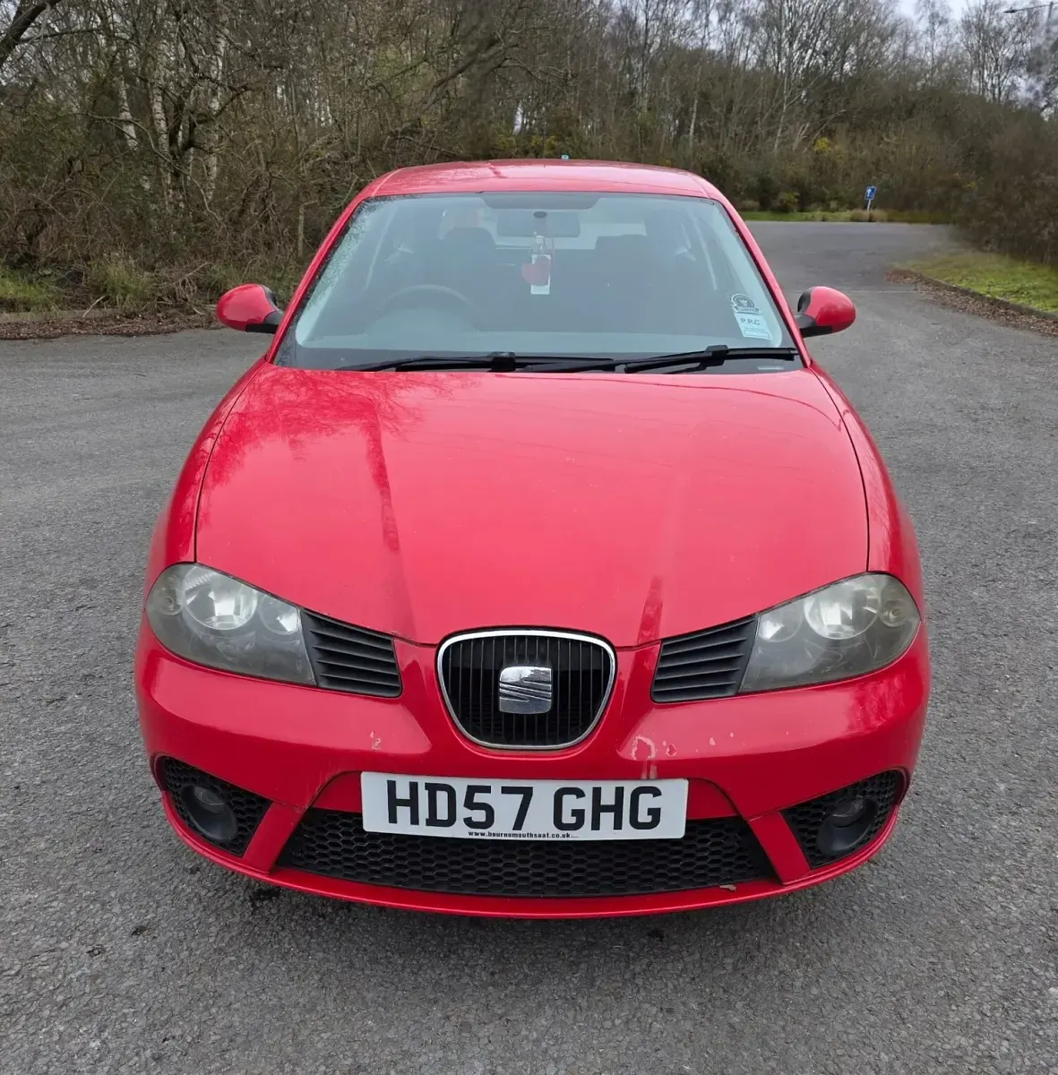 Used Seat Ibiza Reference 70 HP (51 kW) 2008 Red Hatchback