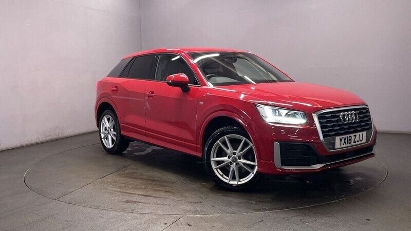 Red Used 2018 Audi Q2 S-Line SUV | £15,999 (Fair price) - Image 1/2