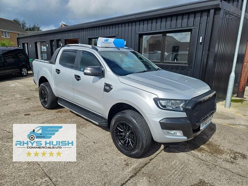 Silver Used 2018 Ford Ranger Wildtrack Pickup | £12,995 (Good price) - Image 1/4