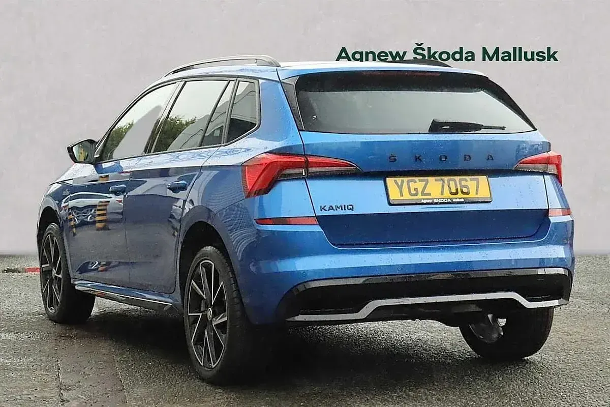 Used Skoda 110 R Monte Carlo 81 HP (59 kW) 2023 Race blue metallic Estate