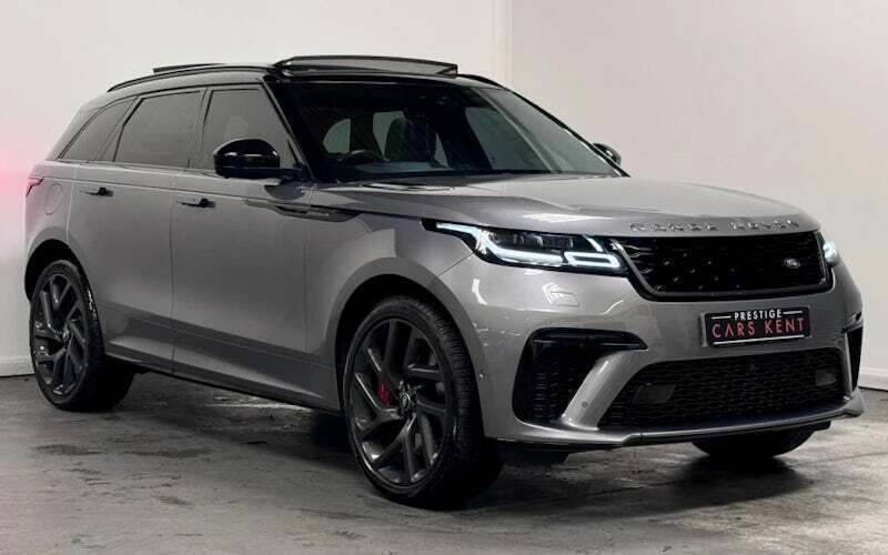 Grey Used 2020 Land Rover Range Rover Velar SVAutobiography Dynamic Black SUV | £38,850 (Fair price) - Image 1/4