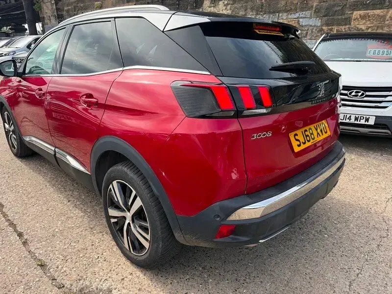 Used Peugeot 3008 GT-line 130 HP (95 kW) 2018 Maroon SUV