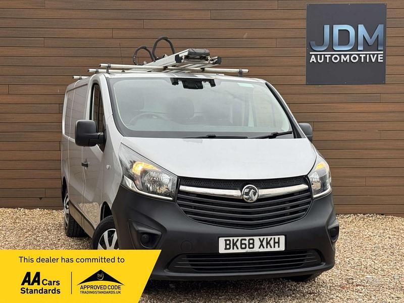 Silver Used 2018 Vauxhall Vivaro Van | £9,995 (A bit pricey) - Image 1/3