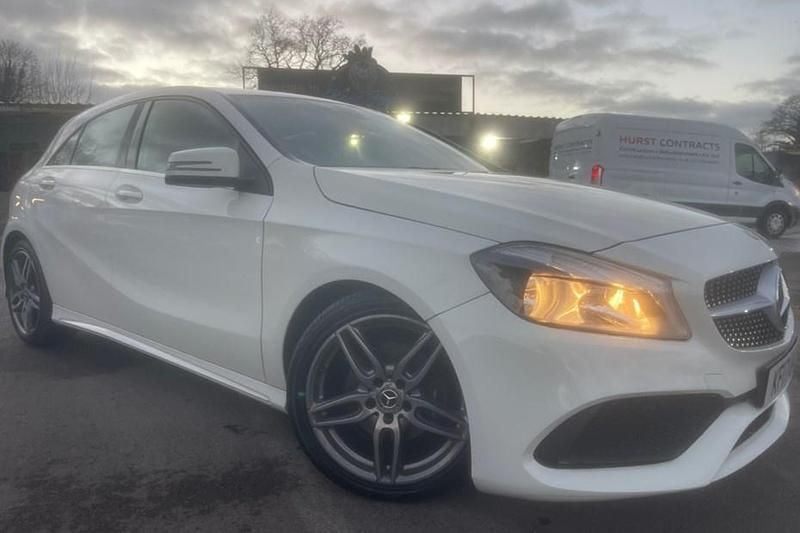 White Used 2017 Mercedes A180 AMG line Hatchback | £8,995 (Super price) - Image 1/1