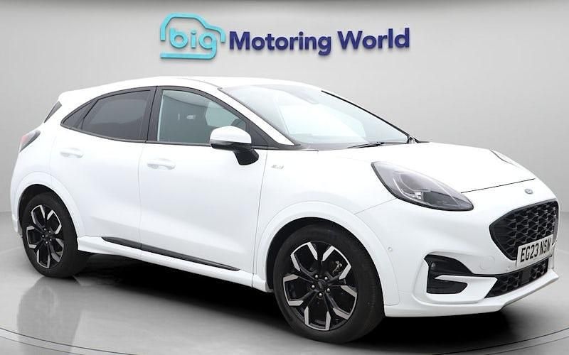 Used Ford Puma ST-Line X 125 HP (91 kW) 2023 White Hatchback