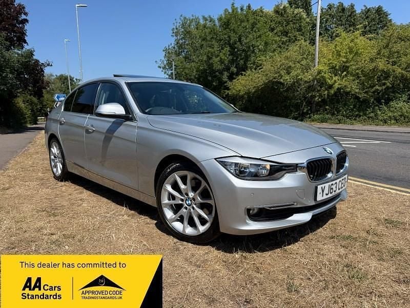 Silver Used 2013 BMW 330 Luxury Line Sedan | £5,995 (Expensive) - Image 1/4