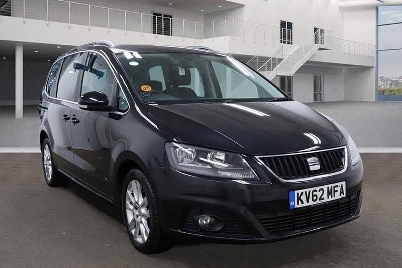 Black Used 2012 Seat Alhambra Ecomotive MPV | £8,495 (Fair price) - Image 1/1