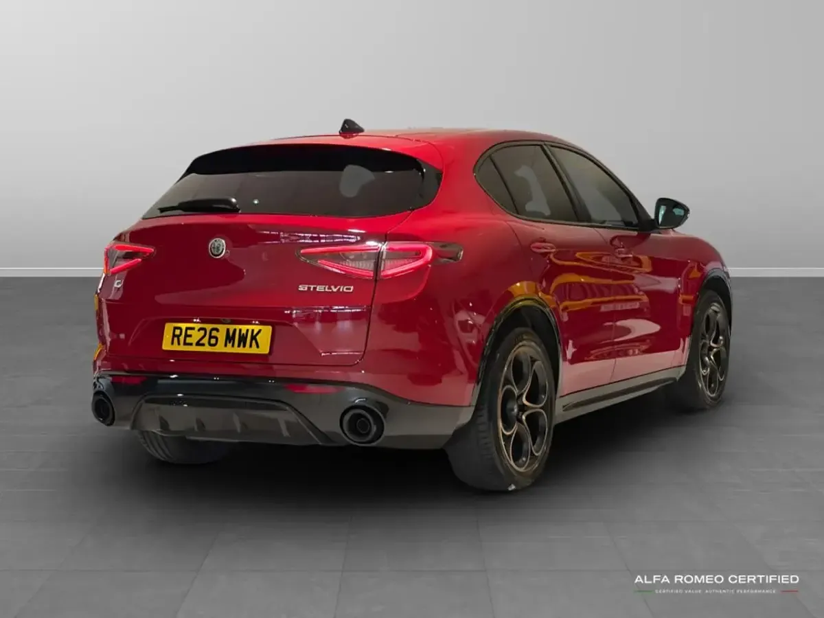 New Alfa Romeo Stelvio 276 HP (202 kW) 2026 Red SUV