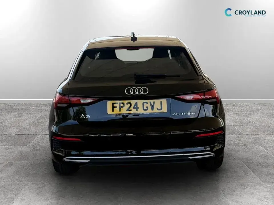 Used Audi A3 Sportback Sport 204 HP (150 kW) 2024 Black Hatchback
