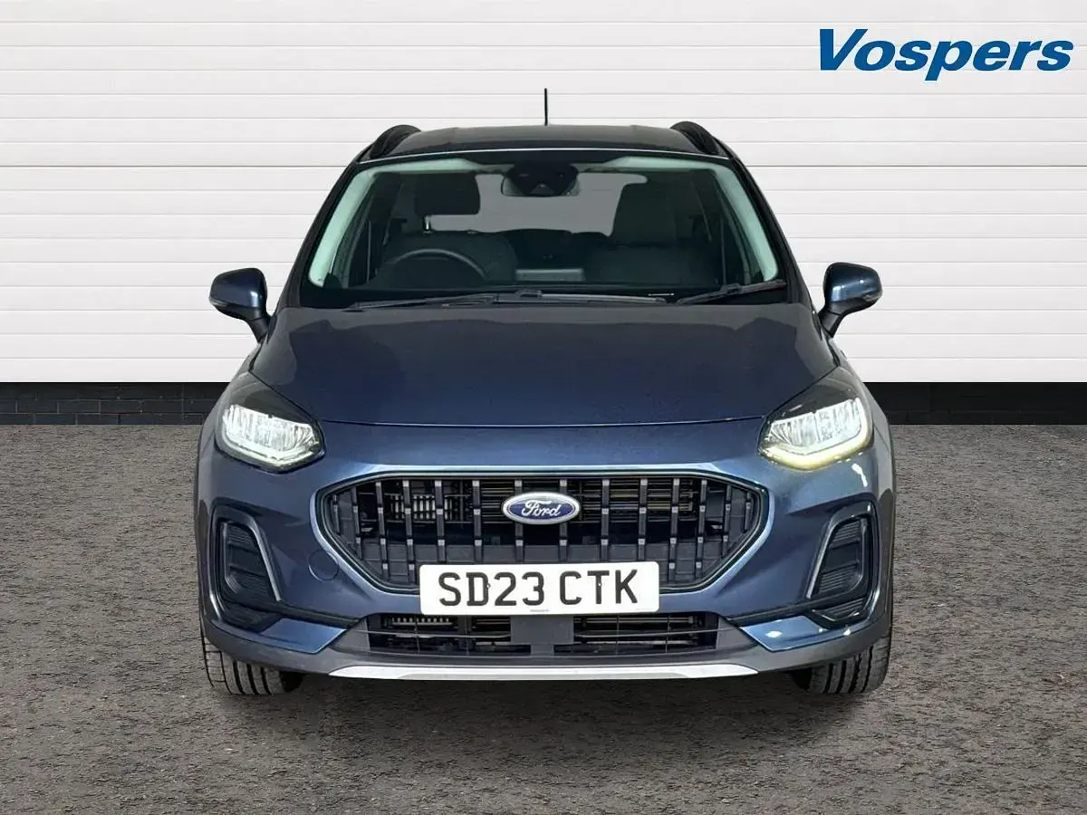 Used Ford Fiesta Active X 123 HP (90 kW) 2023 Blue Hatchback