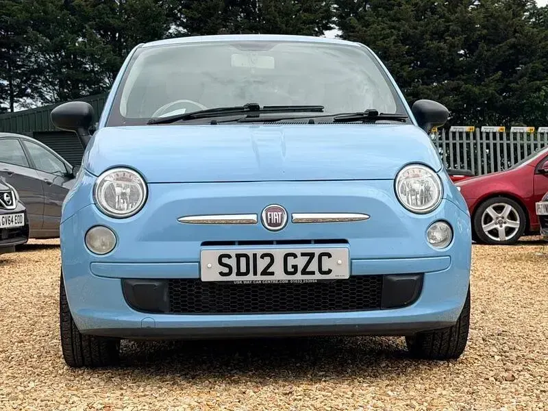 Used Fiat 500 Pop 69 HP (50 kW) 2012 Blue Hatchback