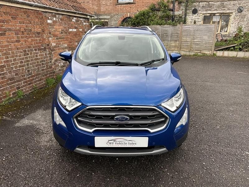 Used Ford Ecosport Titanium 2018 Blue SUV