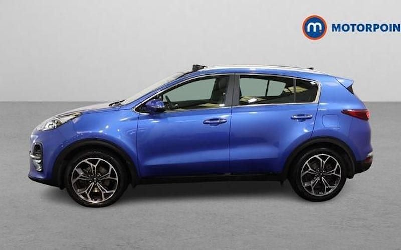Used Kia Sportage GT-Line S 136 HP (100 kW) 2021 Blue SUV