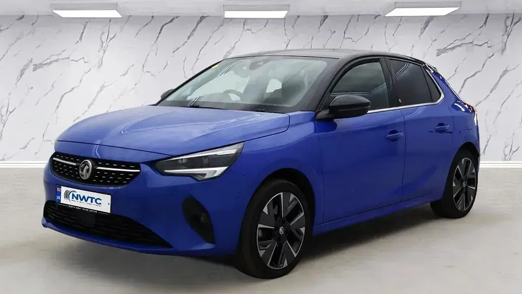 Used Vauxhall Corsa-e Elite 100 kW (136 HP) 2022 Blue Hatchback