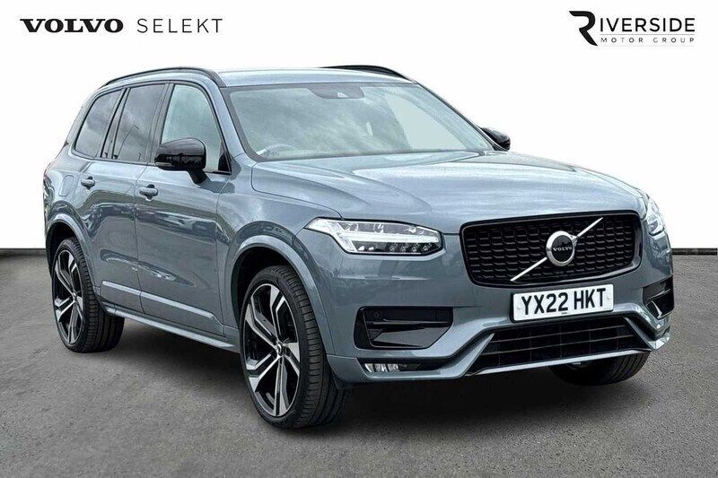 Thunder grey Used 2022 Volvo XC90 R-Design SUV | £37,691 (Fair price) - Image 1/4