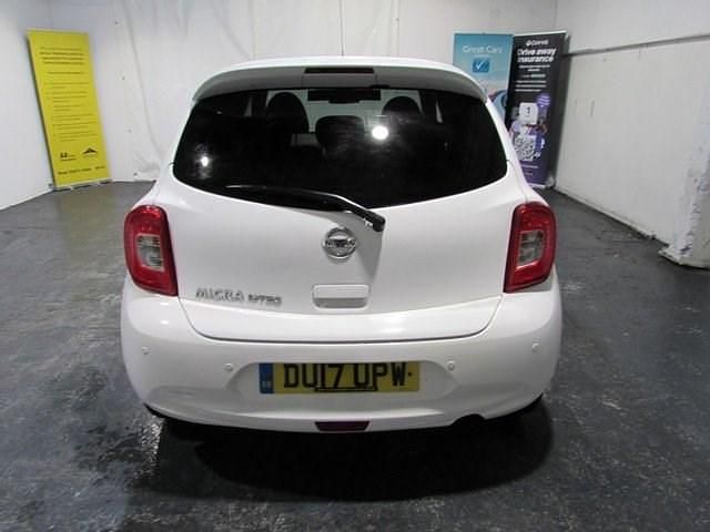 Used Nissan Micra N-TEC 80 HP (58 kW) 2017 White Hatchback