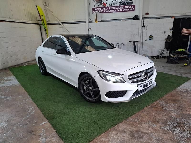 White Used 2016 Mercedes C250 AMG line Sedan | £8,500 (Super price) - Image 1/4