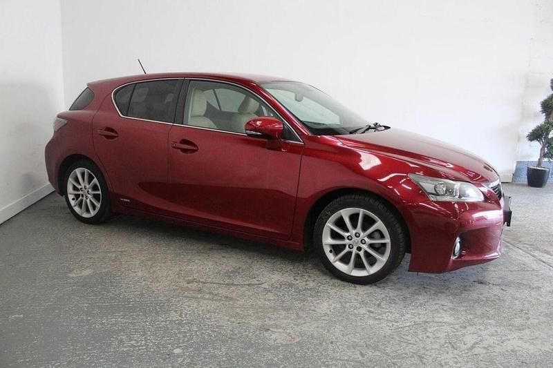 Used Lexus CT200h 2012 Red Hatchback