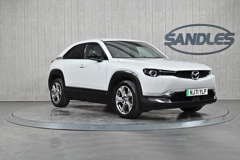 Silver Used 2021 Mazda MX30 Edition SUV | £10,499 (Fair price) - Image 1/4