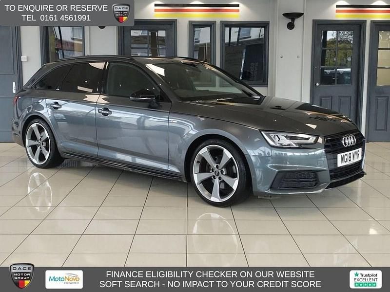 Grey Used 2018 Audi A4 Black Edition Estate | £13,470 (A bit pricey) - Image 1/4