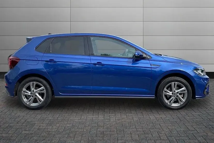 Used VW Polo R-line 115 HP (84 kW) 2025 Blue Hatchback
