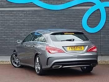 Used Mercedes CLA200 AMG line 156 HP (114 kW) 2019 Grey Estate