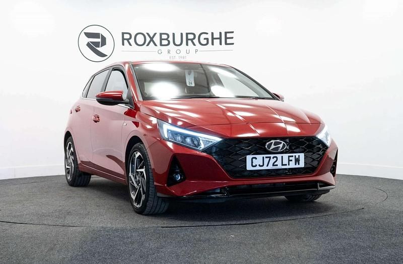 Used Hyundai i20 Premium 2023 Red Hatchback