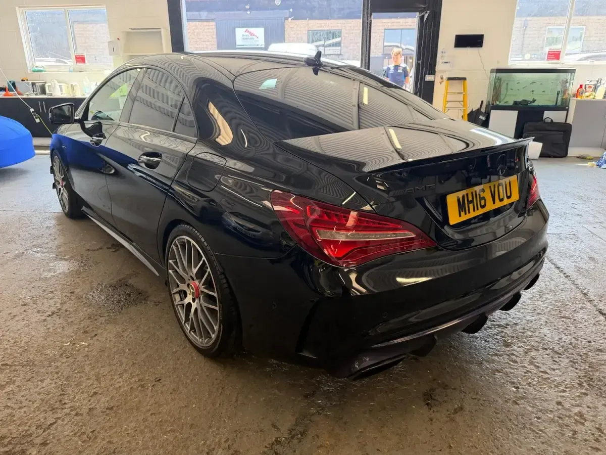 Used Mercedes CLA45 AMG AMG 381 HP (280 kW) 2016 Black Coupe