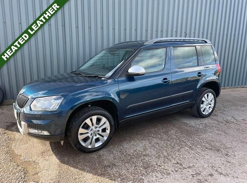Used Skoda Yeti SE L 110 HP (80 kW) 2016 Blue SUV