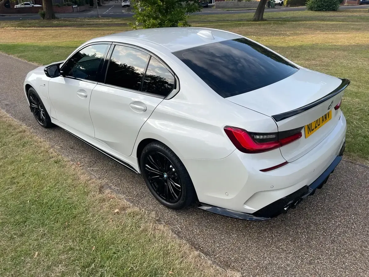 Used BMW 330e M Sport 2020 White Sedan