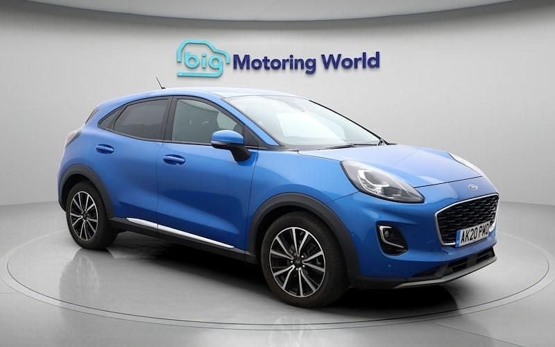 Used Ford Puma Titanium 125 HP (91 kW) 2020 Blue SUV