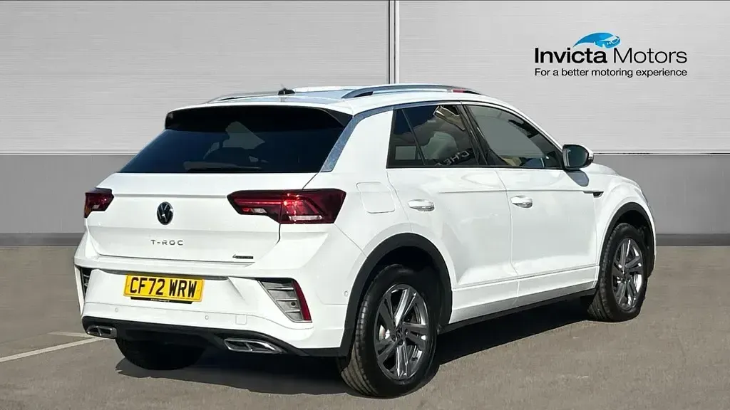 Used VW T-Roc R-line 190 HP (139 kW) 2023 White SUV