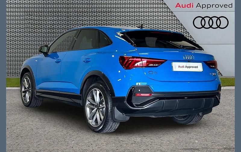 Used Audi Q3 Black Edition 241 HP (177 kW) 2021 Blue SUV