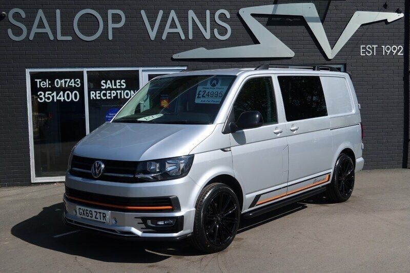 Silver Used 2019 VW T6.1 Highline Van | £24,995 (Expensive) - Image 1/4