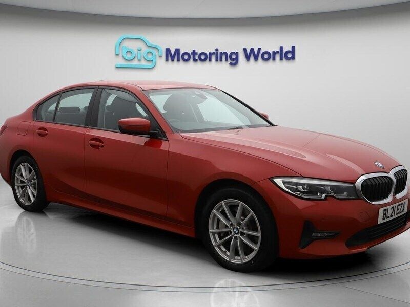 Red Used 2021 BMW 330e Sedan | £14,000 (Good price) - Image 1/4