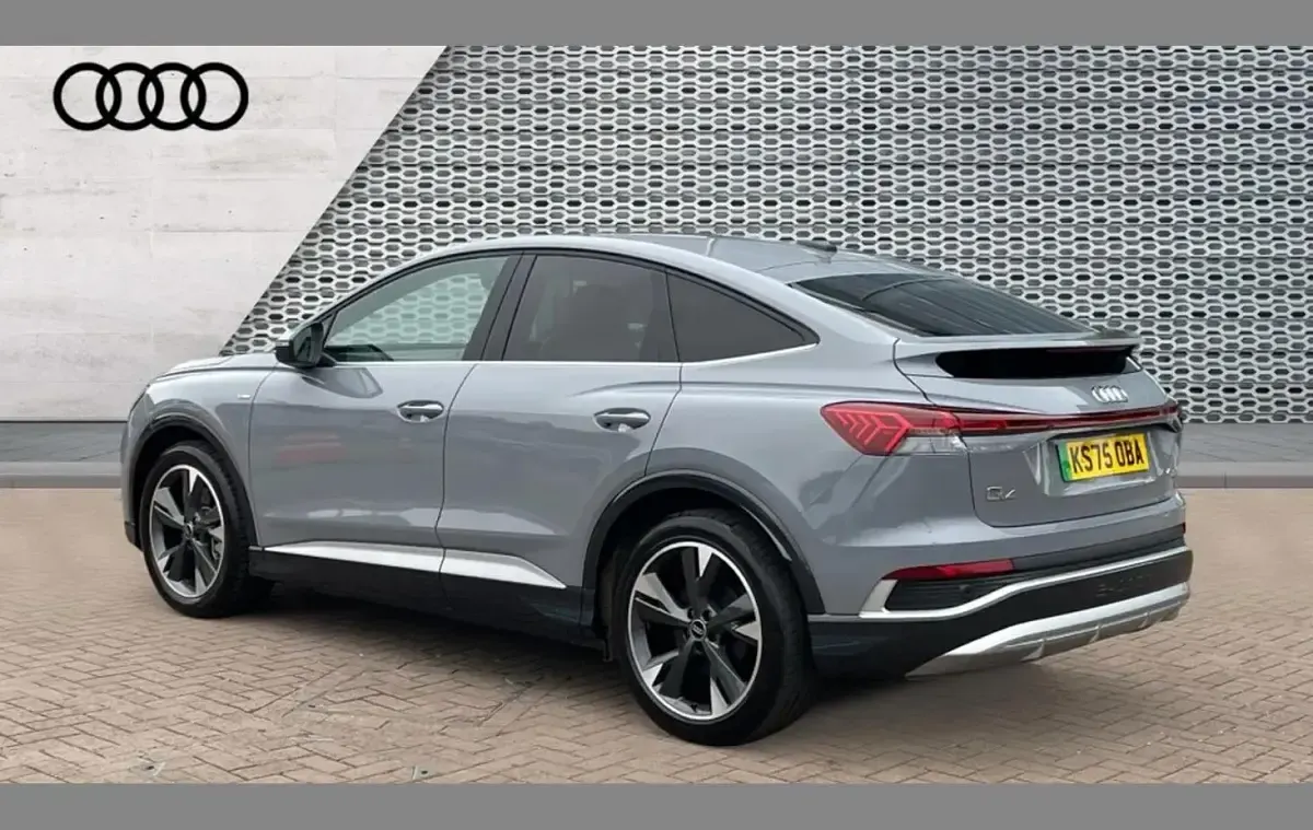 Used Audi Q4 e-tron S-Line 210 kW (286 HP) 2025 Grey SUV